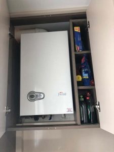 Caldera de gas empotrada